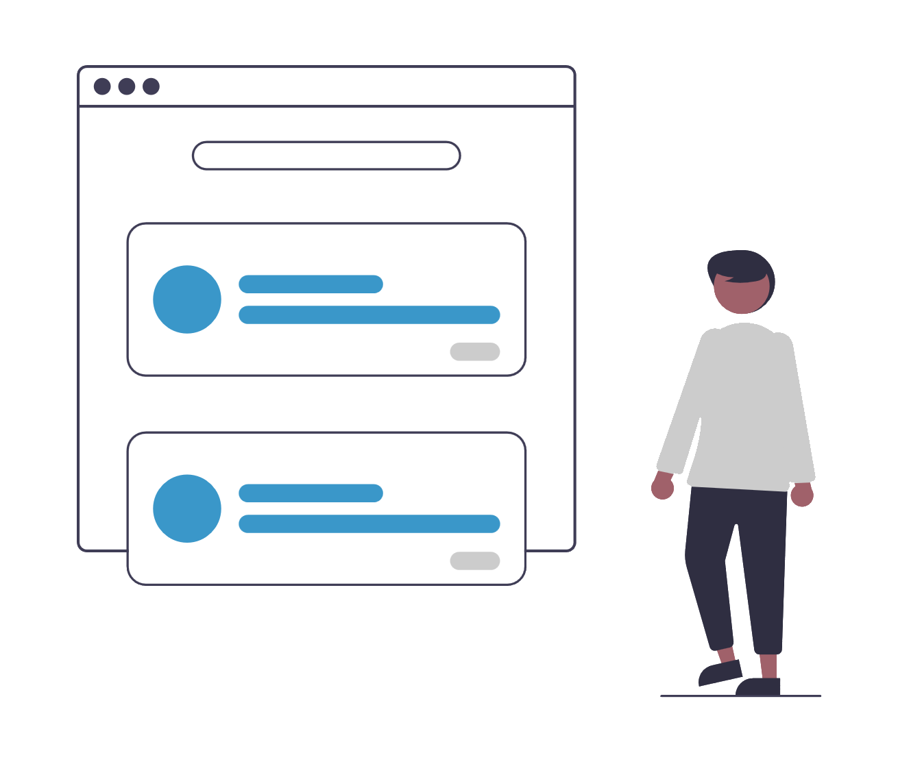 Team nutzt professionelle E-Mail-Kommunikation